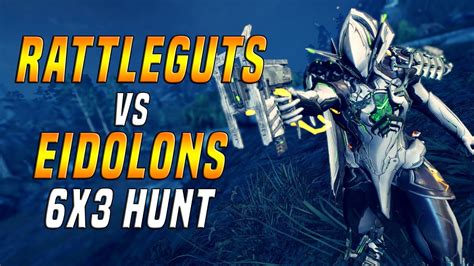[WARFRAME] Rattleguts Kitgun vs Eidolons .